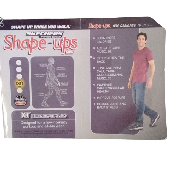 NEW Skechers Shape Ups Men\'s Hiking Walking Toning Athletic Leather Shoes 10 main image 9